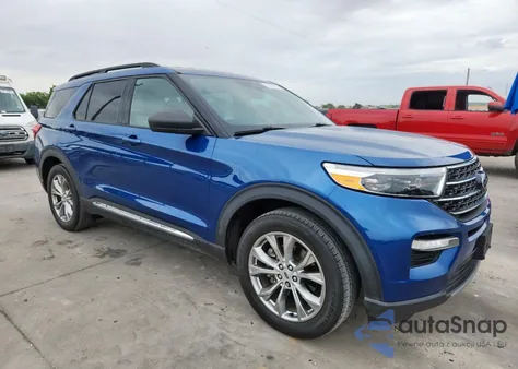 2020 Ford Explorer Xlt z USA, uszkodzony, nr VIN 1FMSK7DH7LGB92441